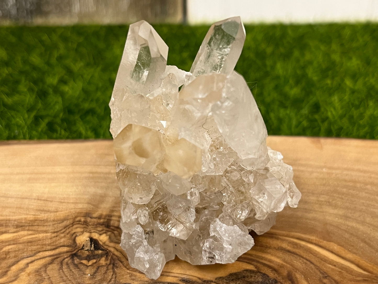 Clear Quartz Crystal Cluster