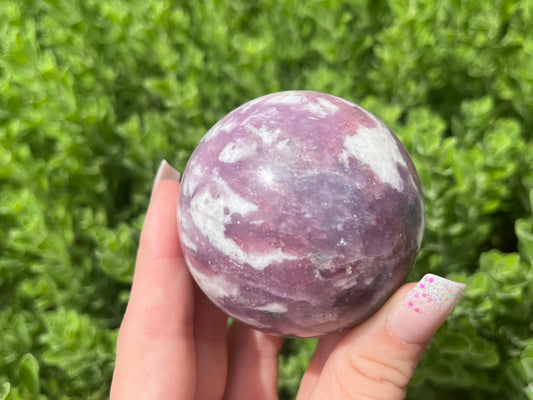 Pink Tourmaline Sphere