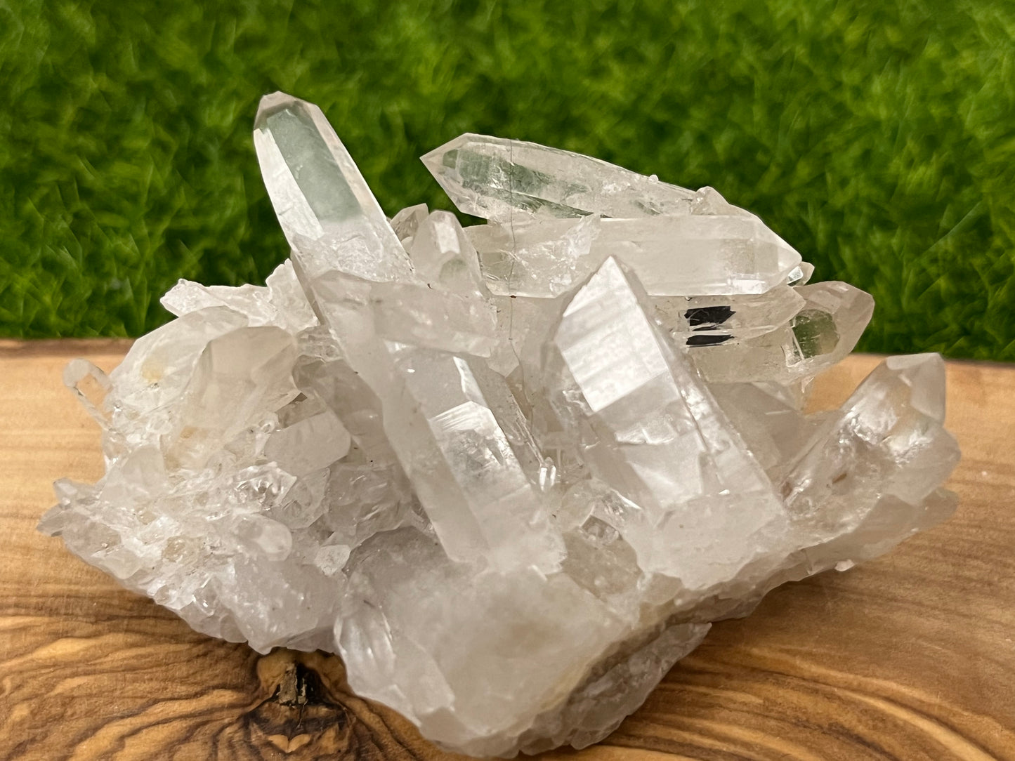 Clear Quartz Crystal Cluster