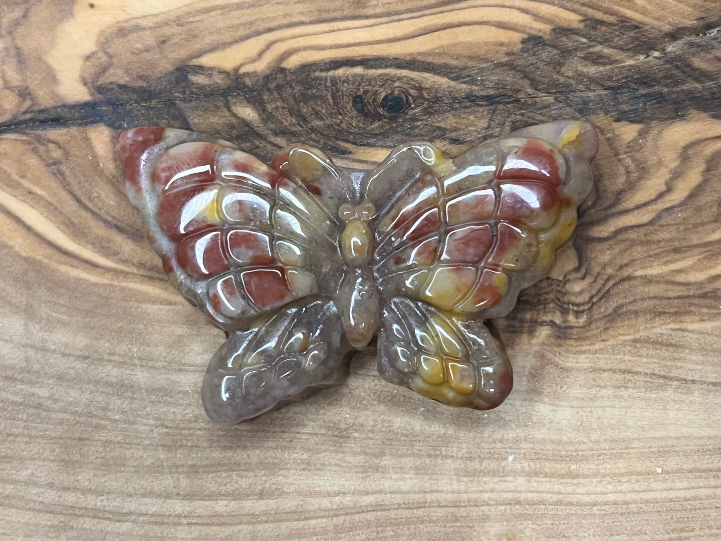 Ocean Jasper Small Butterfly Carvings