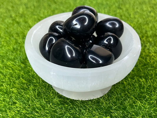 Black Obsidian Tumbles