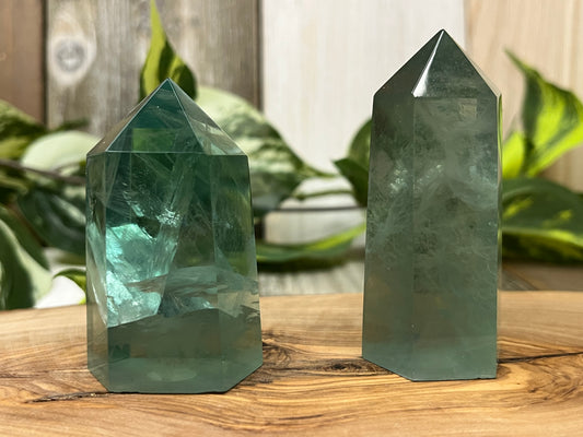 Green Fluorite Towers