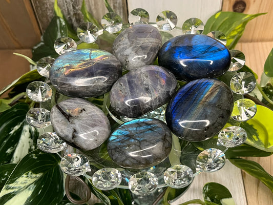 Labradorite Palm Stones