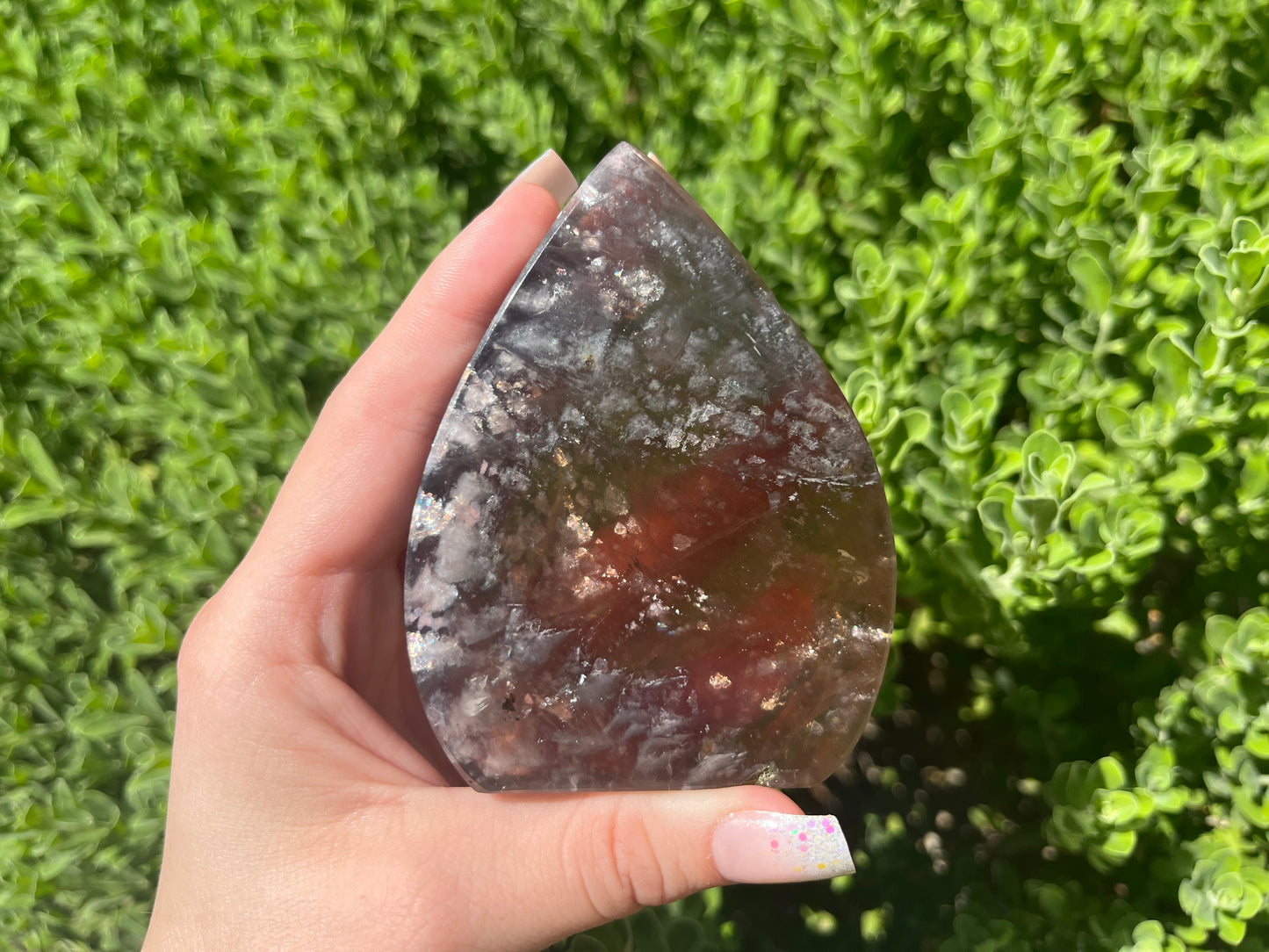 Mica Fluorite Flame