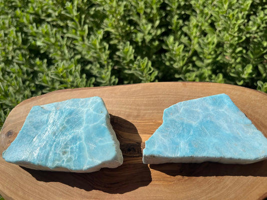 Larimar Rough Slabs