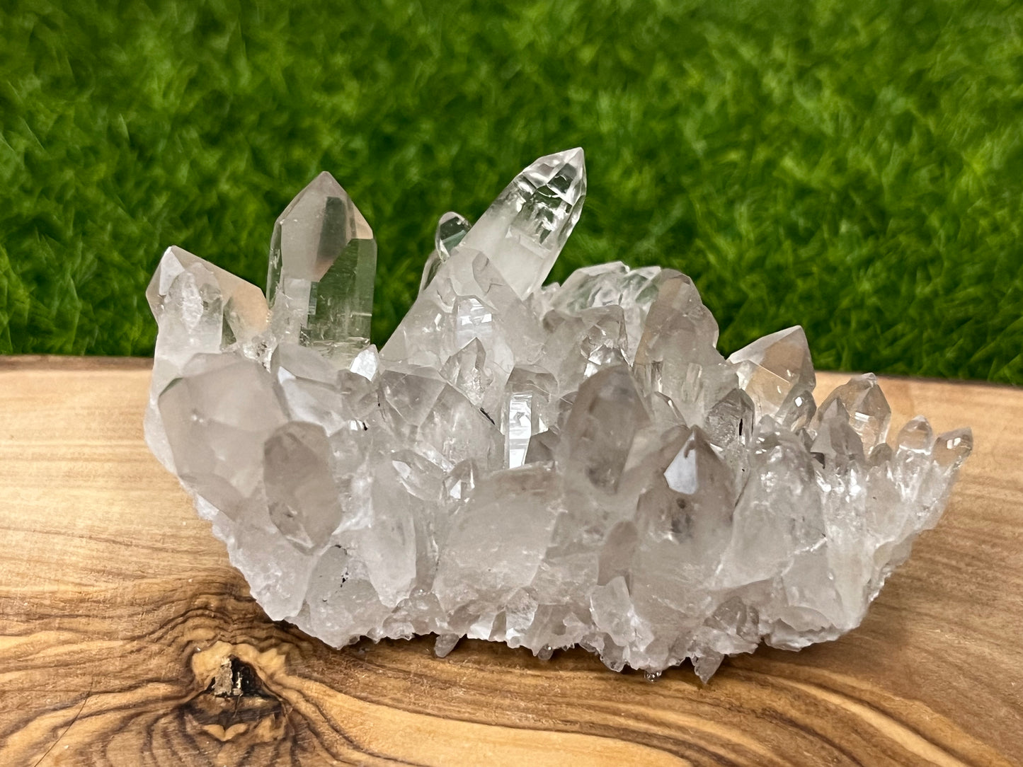 Clear Quartz Crystal Cluster