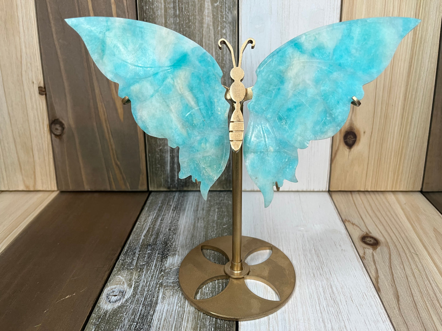 Amazonite Butterfly Wings