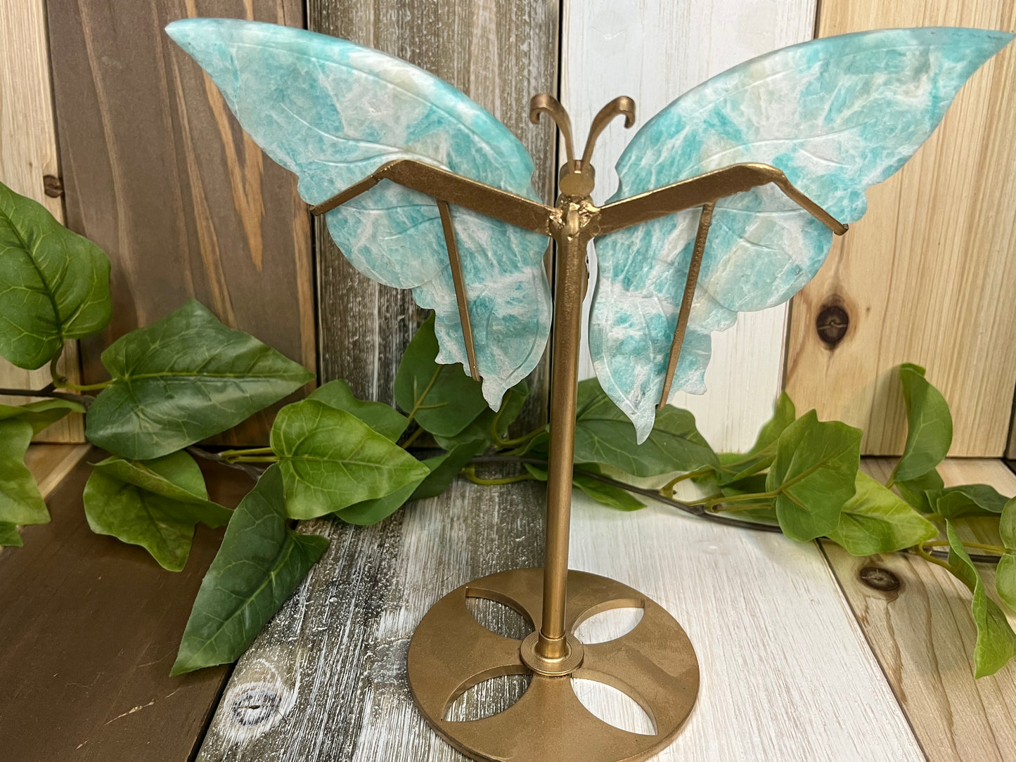 Amazonite Butterfly Wings