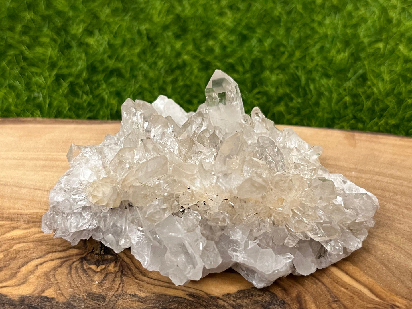 Clear Quartz Crystal Cluster