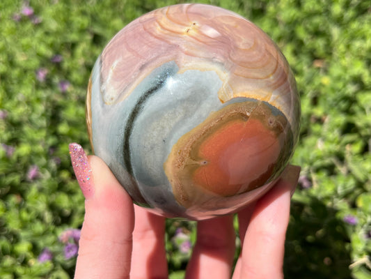 Polychrome Jasper Sphere