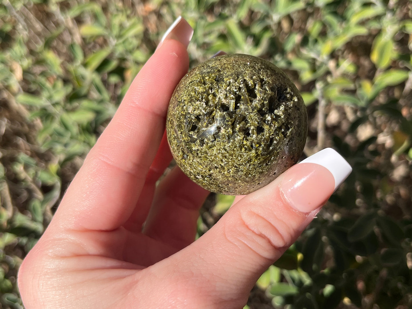 Epidote Spheres