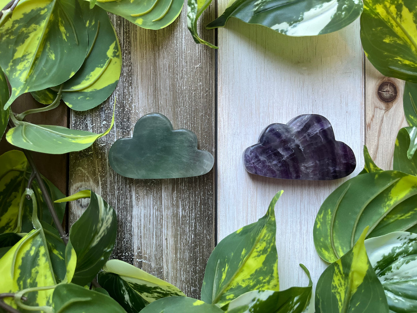 Fluorite Cloud Carving