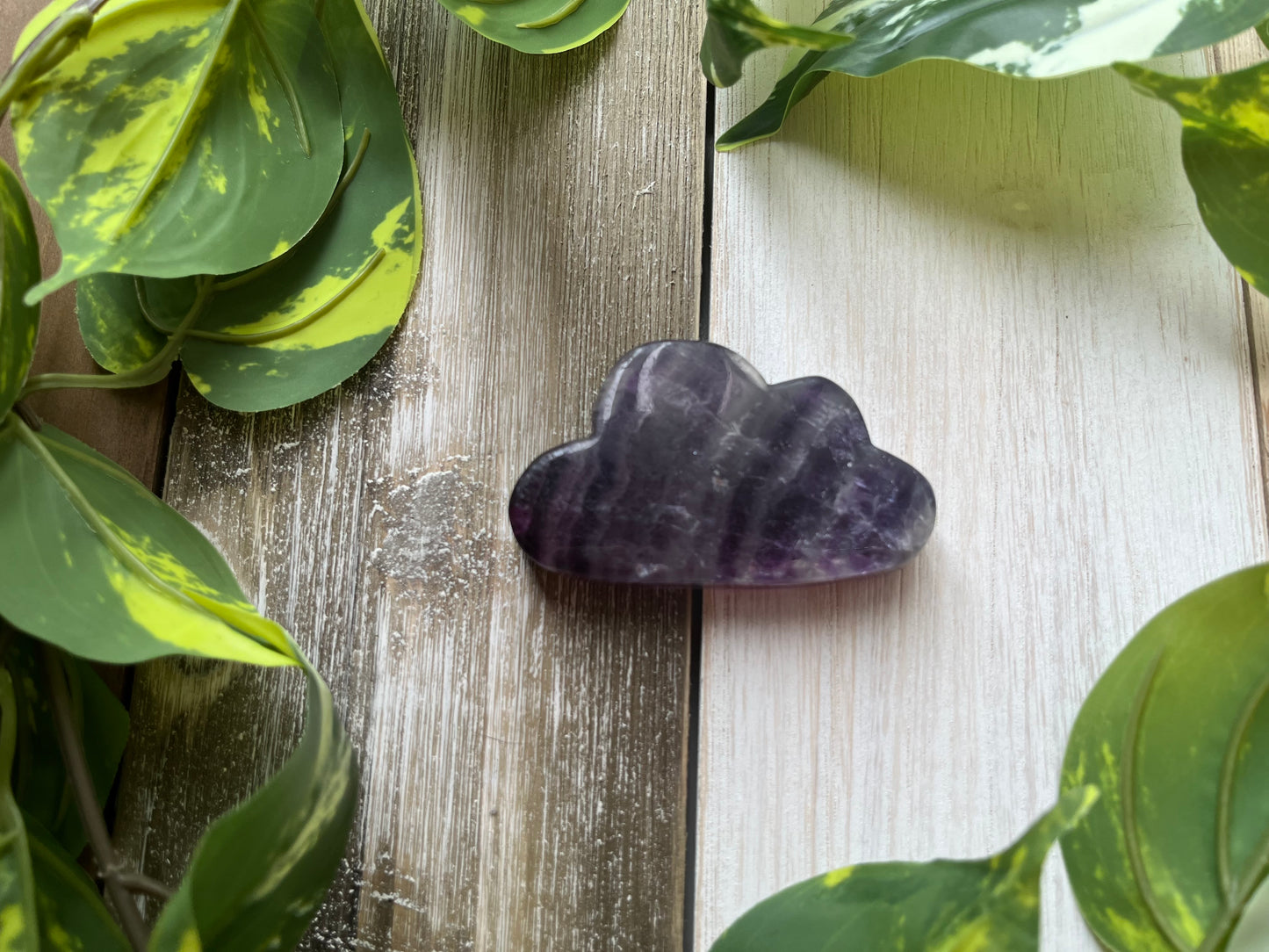 Fluorite Cloud Carving