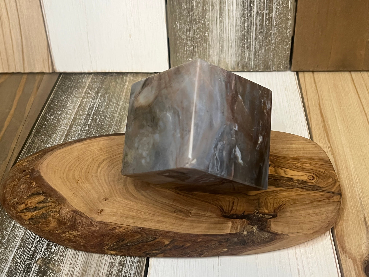 Ocean Jasper Cube