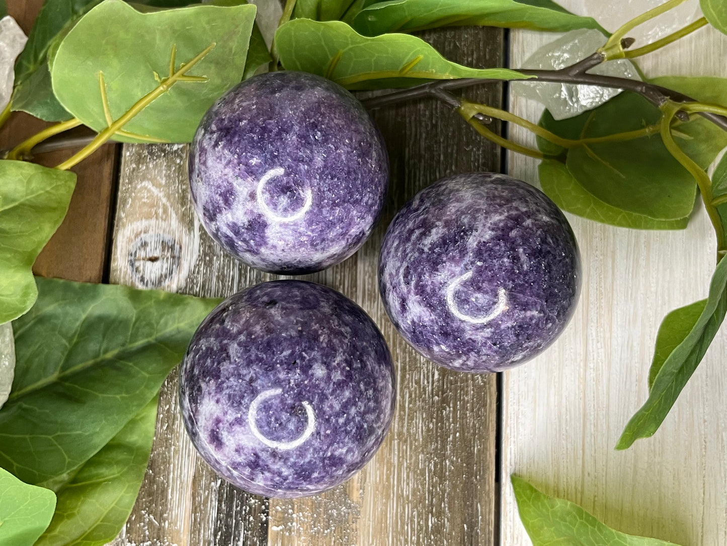 Lepidolite Sphere