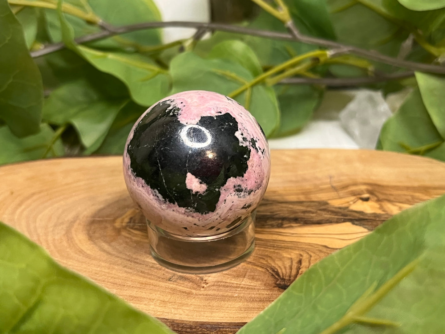 Peruvian Rhodonite Spheres