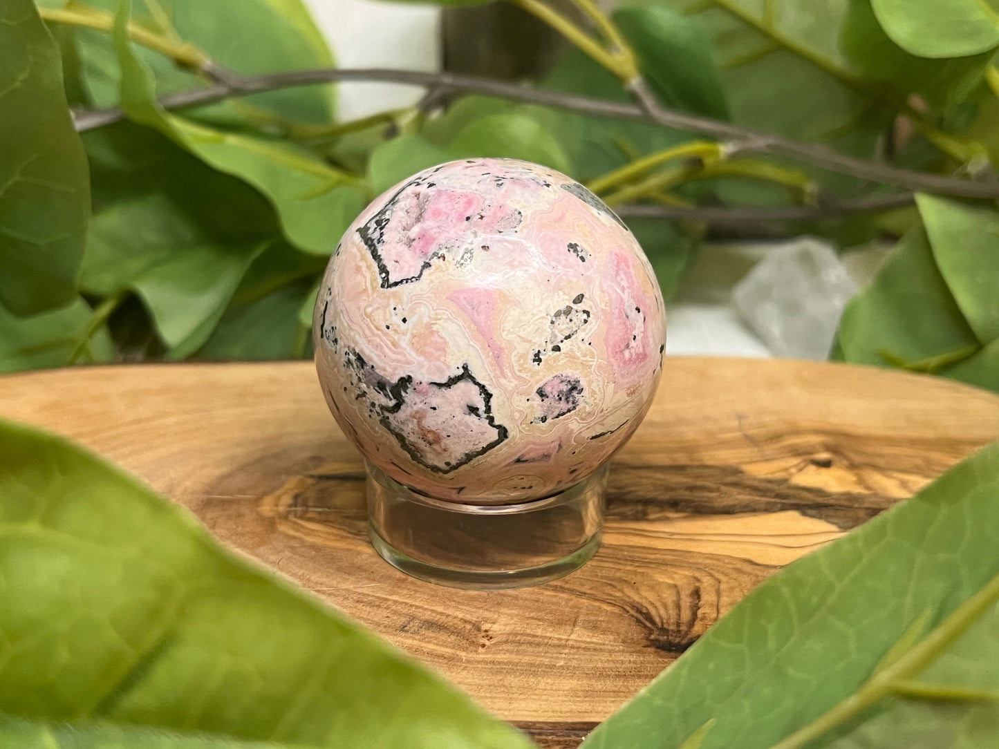 Peruvian Rhodonite Spheres